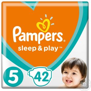 Pampers Sleep & Play Diapers 5 Junior 42 pcs